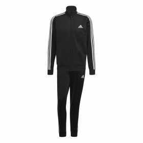 Jogginghose für Erwachsene Adidas Essentials 3 Stripes Schwarz Herren