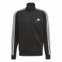 Jogginghose für Erwachsene Adidas Essentials 3 Stripes Schwarz Herren