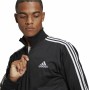 Jogginghose für Erwachsene Adidas Essentials 3 Stripes Schwarz Herren