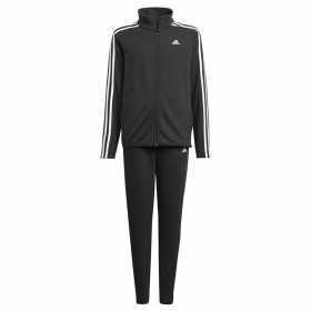 Kinder-Trainingsanzug Adidas Essentials French Terry Schwarz