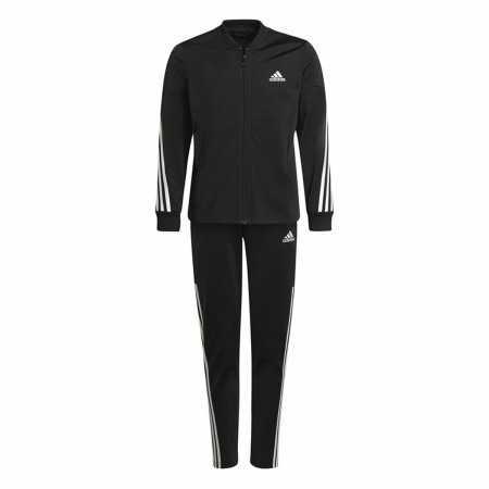 Children’s Tracksuit Adidas Aeroready 3 Stripes Black