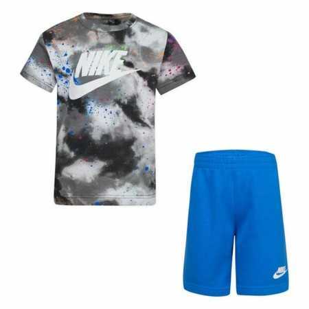 Ensemble de Sport pour Enfants Nike Tie Dye Gris foncé