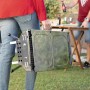 Barbecue au Charbon de Bois Pliable en Acier Inoxydable ExelQ InnovaGoods