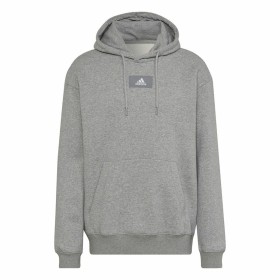 Men’s Hoodie Adidas FeelVivid Fleece Drop Grey