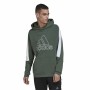 Herren Sweater mit Kapuze Adidas Future Icons grün