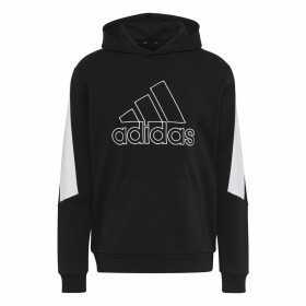 Herren Sweater mit Kapuze Adidas Future Icons Schwarz