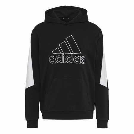 Herren Sweater mit Kapuze Adidas Future Icons Schwarz