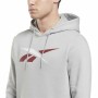 Sweat à capuche homme Reebok Essentials Vector Gris