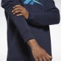 Sweat sans capuche homme Reebok Identity Fleece Crew Bleu foncé