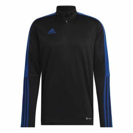 Herren Sweater ohne Kapuze Adidas Tiro Essential Schwarz