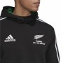 Herren Sweater mit Kapuze Adidas Maori Schwarz