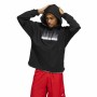 Herren Sweater mit Kapuze Adidas Donovan Mitchell Inno Schwarz