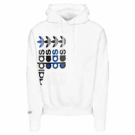 Sweat à capuche homme Adidas Forum Blanc