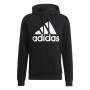 Sweat à capuche homme Adidas Essentials Fleece Big Logo Noir