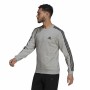 Sweat sans capuche homme Adidas Essentials French Terry 3 Stripes Gris