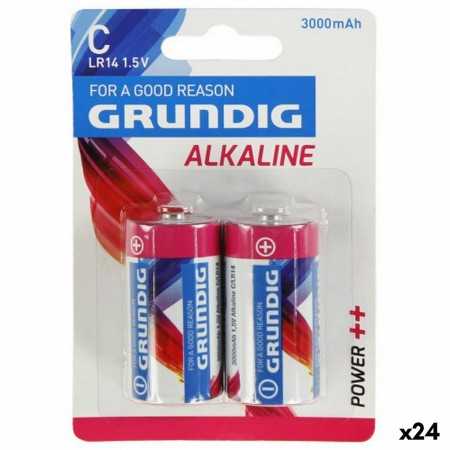 Alkaliska Batterier LR14 Grundig Typ C (24 antal)