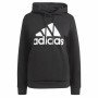 Tröja med huva Dam Adidas Loungewear Essentials Logo Svart