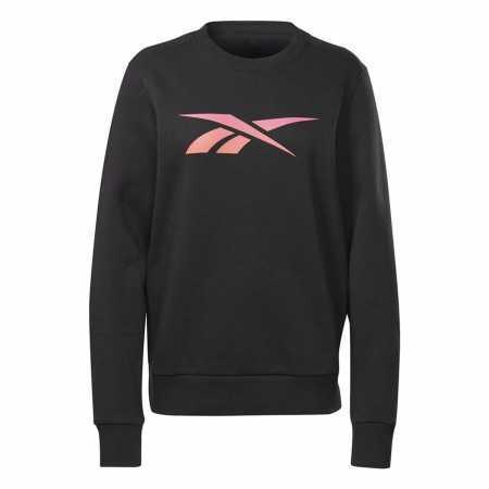 Damen Sweater ohne Kapuze Reebok Vector Graphic Crew Schwarz