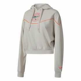 Sweat à capuche femme Reebok Classic Trail Beige