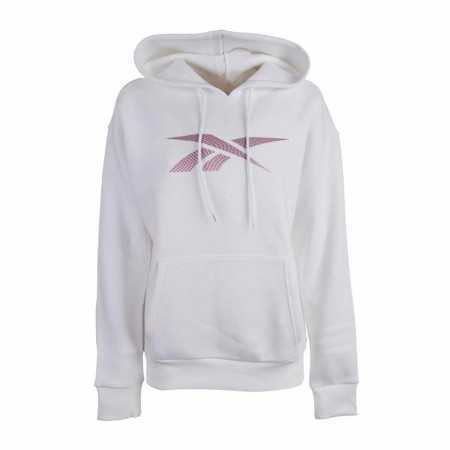 Women’s Hoodie Reebok Doorbuster Identity White