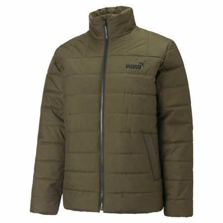 Men's Sports Jacket Puma Essentials+ Padded Olive