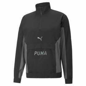 Träningsjacka Herr Puma Fit Woven Svart