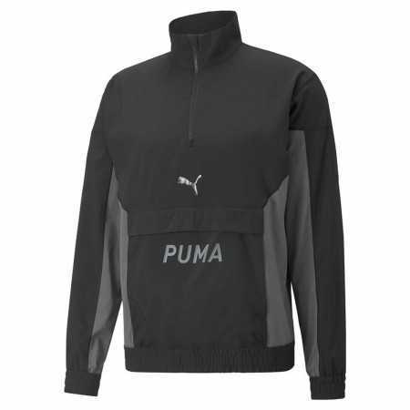 Träningsjacka Herr Puma Fit Woven Svart