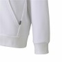 Children's Sports Jacket Rebel Puma Block Full-Zip Hoodie White