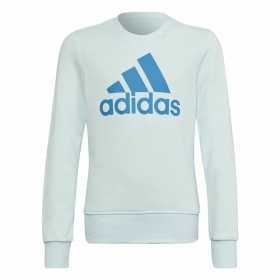 Sweatshirt ohne Kapuze für Mädchen Adidas Essentials Türkis
