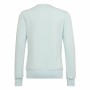 Sweatshirt ohne Kapuze für Mädchen Adidas Essentials Hellblau