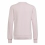 Sweatshirt ohne Kapuze für Mädchen Adidas Essentials Hellrosa