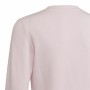 Sweatshirt ohne Kapuze für Mädchen Adidas Essentials Hellrosa