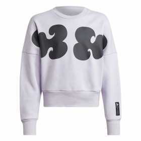 Hoodless Sweatshirt for Girls Adidas Marimekko Lilac