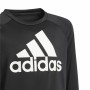 Sweat sans capuche enfant Adidas Designed To Move Big Logo Noir