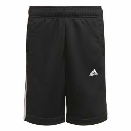 Sportshorts för barn Adidas D2M 3 Stripes Svart