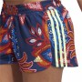 Short de Sport Adidas Granja Pacer Femme Bleu