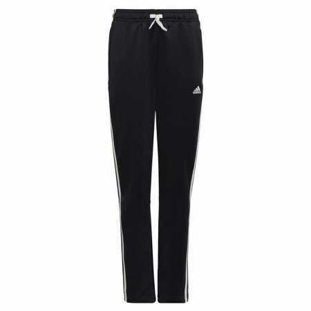 Children's Tracksuit Bottoms Adidas Designed To Move 3 band Black