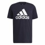 T-shirt Essentials Big Logo Adidas Legend Ink Blå
