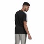 T-shirt Adidas Essentials 3 bandas Svart