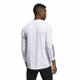 T-Shirt Adidas Techfit Fitted 3 Bandas Weiß
