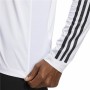 Chemisette Adidas Techfit Fitted 3 Bandas Blanc