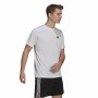 T-Shirt AEROREADY Adidas Designed To Move Weiß