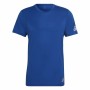 T-Shirt Adidas Run It Blau