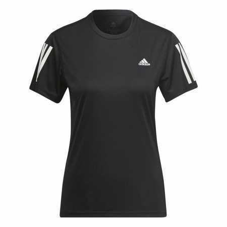 Damen Kurzarm-T-Shirt Adidas Own the Run Schwarz