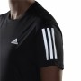T-shirt med kortärm Dam Adidas Own the Run Svart