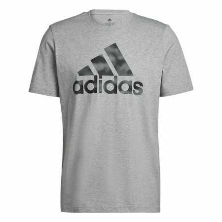 T-shirt Adidas Essentials Camo Print Grå