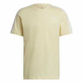 T-shirt Adidas Essentials 3 Bandas Gul