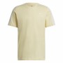 T-shirt Adidas Essentials 3 Bandas Yellow