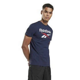 T-shirt Reebok Big Logo Mörkblå
