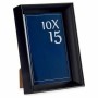 Photo frame Black Plastic Glass (12,2 x 3,5 x 17,3 cm) (6 Units)
